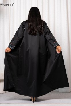 MOi202498 4 2 MOiSTREET Handmade Victoria Satin Abaya