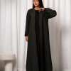 MOiSTREET Handmade Barbie Crepe Abaya