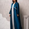 MOi2024911 1 2 MOiSTREET Handmade Victoria Satin Abaya