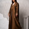 MOiSTREET Handmade Victoria Satin Abaya