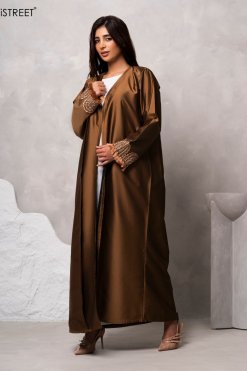 MOi2024913 3 2 MOiSTREET Handmade Victoria Satin Abaya