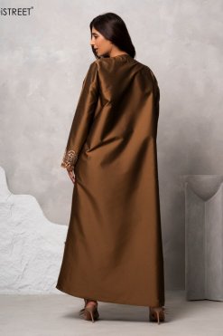 MOi2024913 4 1 MOiSTREET Handmade Victoria Satin Abaya
