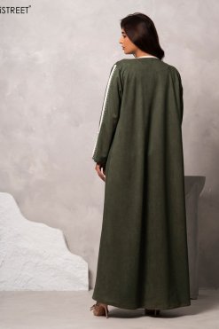 MOi2024915 4 2 MOiSTREET Handmade Suede Chamois Abaya