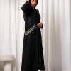 MOiSTREET Handmade Suede Chamois Abaya