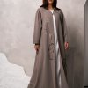 MOi2024920 1 2 MOiSTREET Handmade Barbie Crepe Abaya