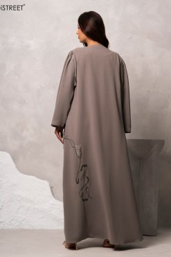 MOi2024920 4 2 MOiSTREET Handmade Barbie Crepe Abaya