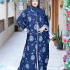 Bsi3842 Self Embroidered Bahraini Style Abaya