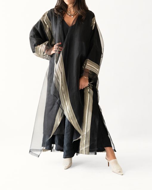 Two-Piece Organza Bisht