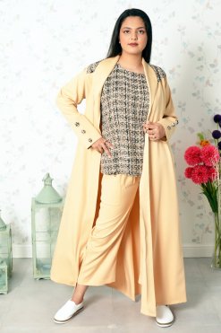 Stylish travel wear 4 piece set including trouser, tweed shirt