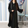 3871 1 A Traditional Style Lace and beads Embellished Abaya