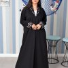 3887 1 Embroidered collar style beads embellished abaya
