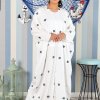 Embroidered bahraini style bisht abaya