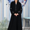 3899 1 Discover Exquisite Collar Style Button and Beads Embellished Abayas