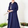 Cuff Style Lace Embellished Abaya - Elevate Your Wardrobe with Style and Elegance