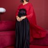 655 Cape layered kaftan