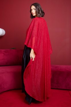 656 Cape layered kaftan