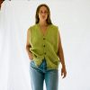 Button Up Sweater Vest
