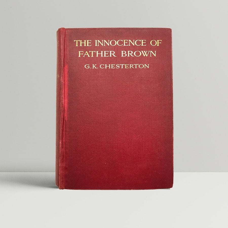 chesterton g k the innocence of father brown first uk edition 1911