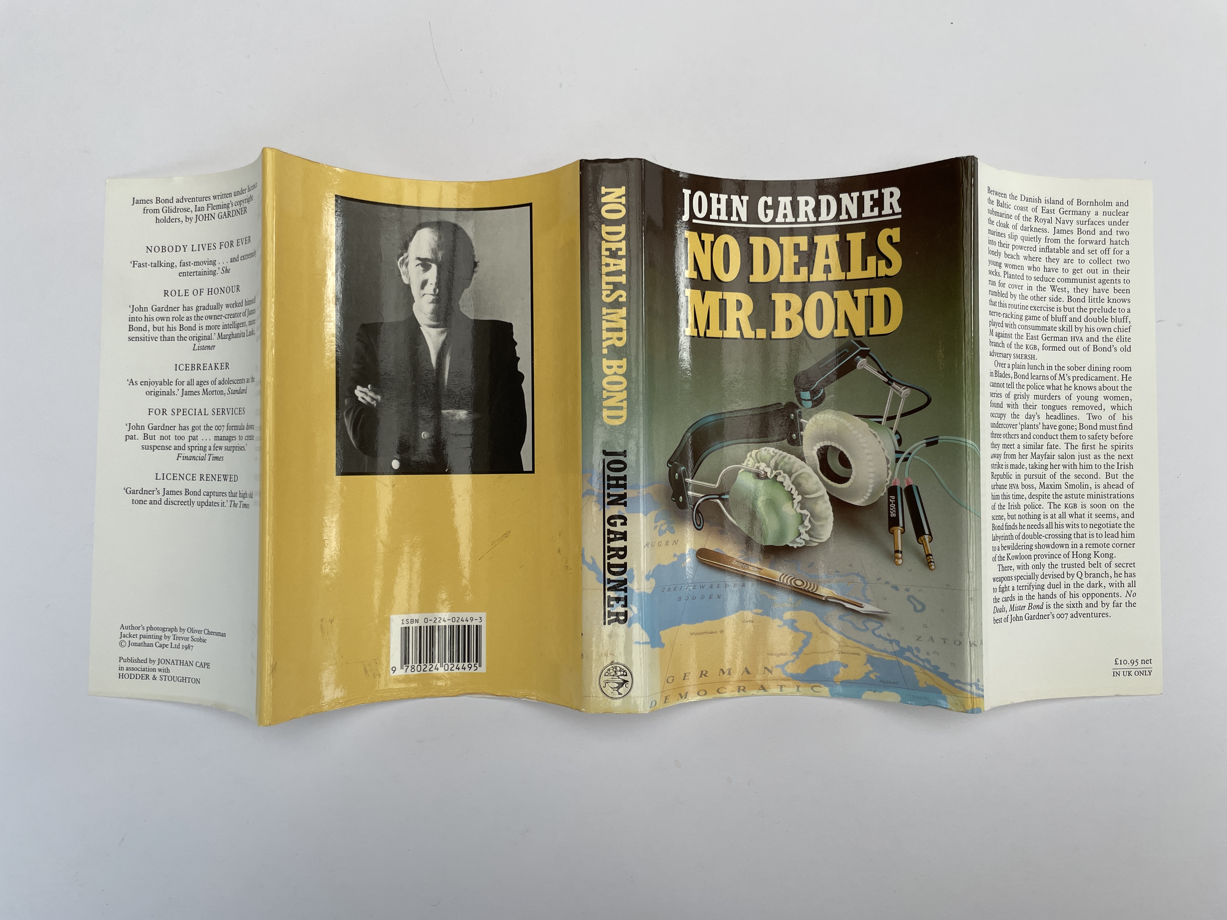 john gardner no deals mr bond first edition4