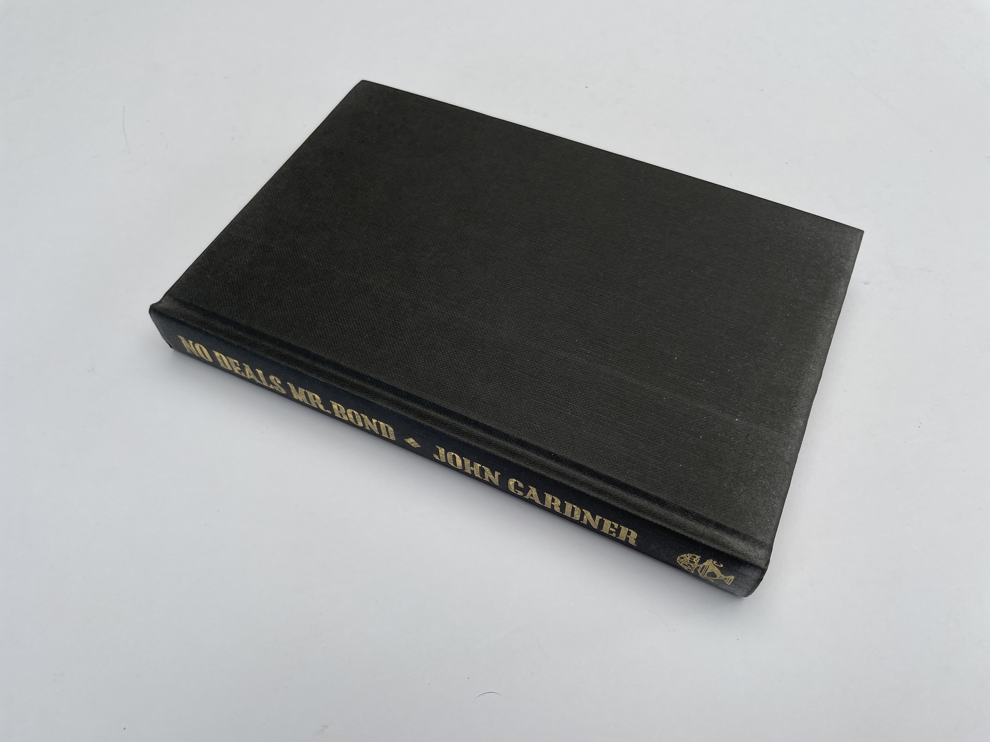 john gardner no deals mr bond first edition3