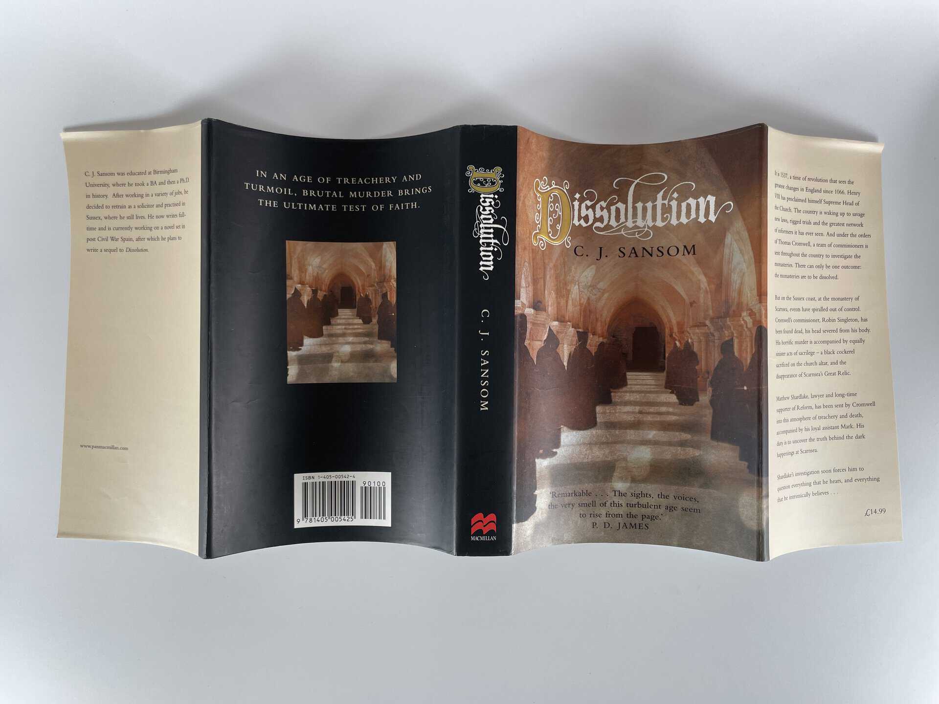 cj sansom dissoluation first ed4