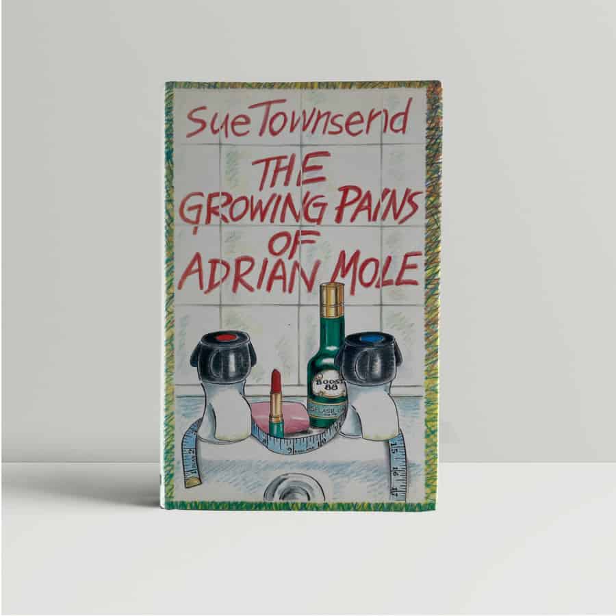 sue townsend the growing pains of adrian mole signed first1