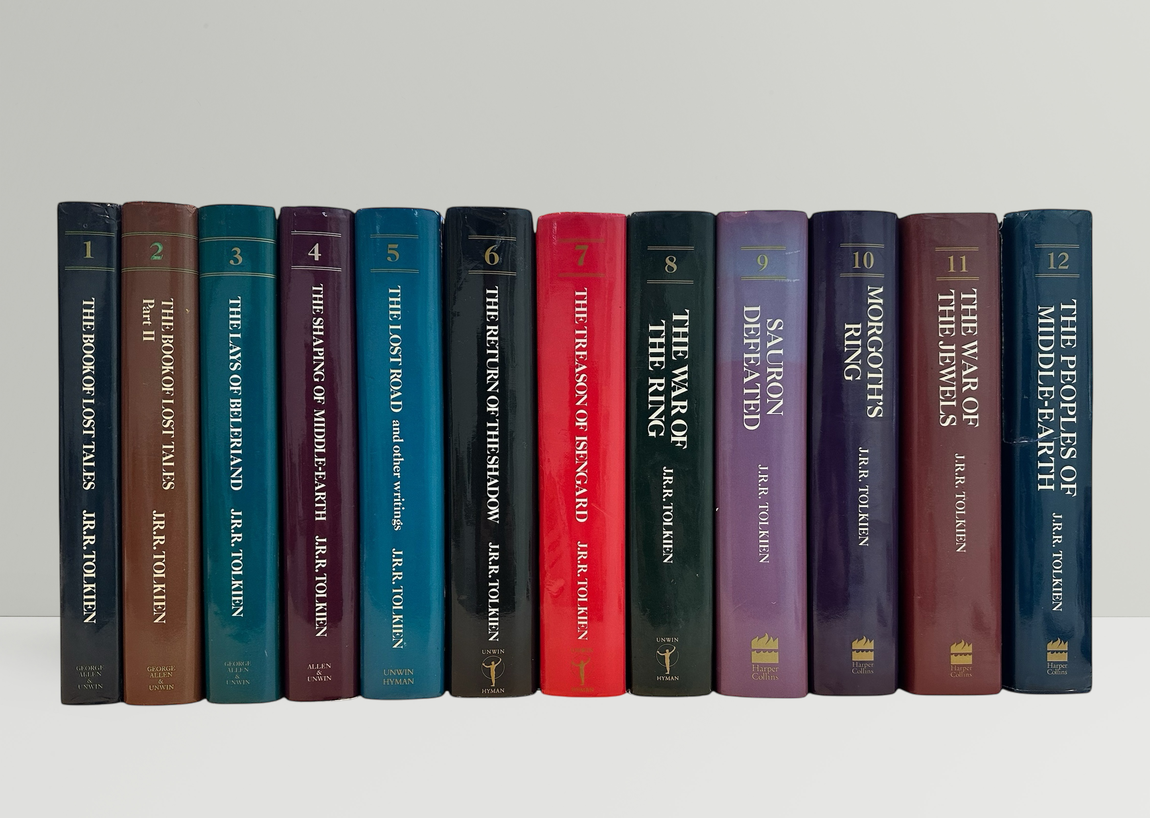 History of Middle Earth - Tolkien - First Editions