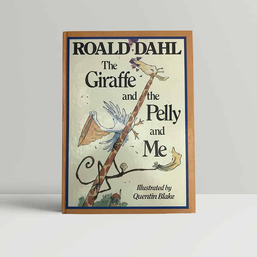roald dahl the giraffe and the pelly and me signed first1