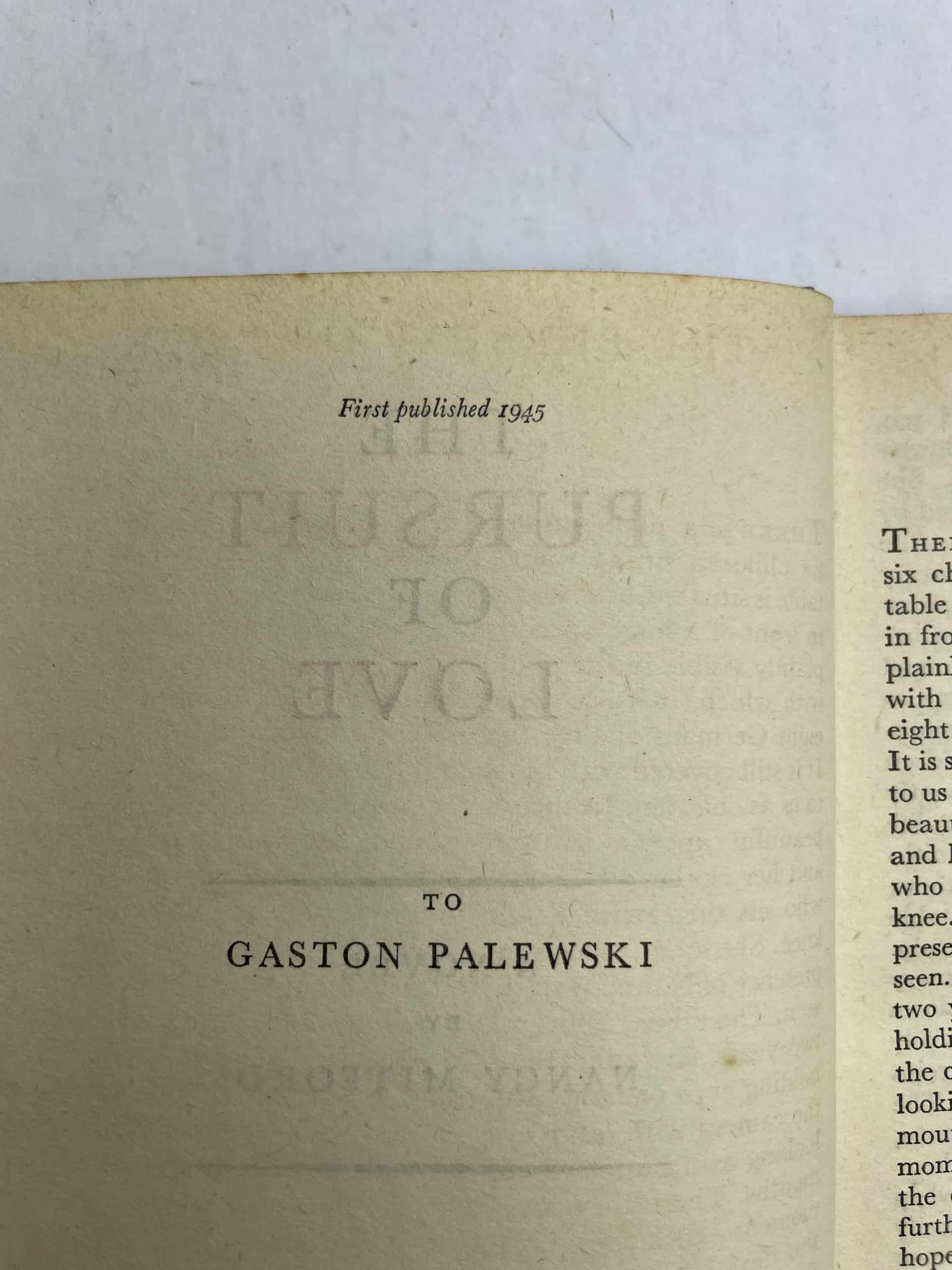 nancy mitford the pursuit of love first 2