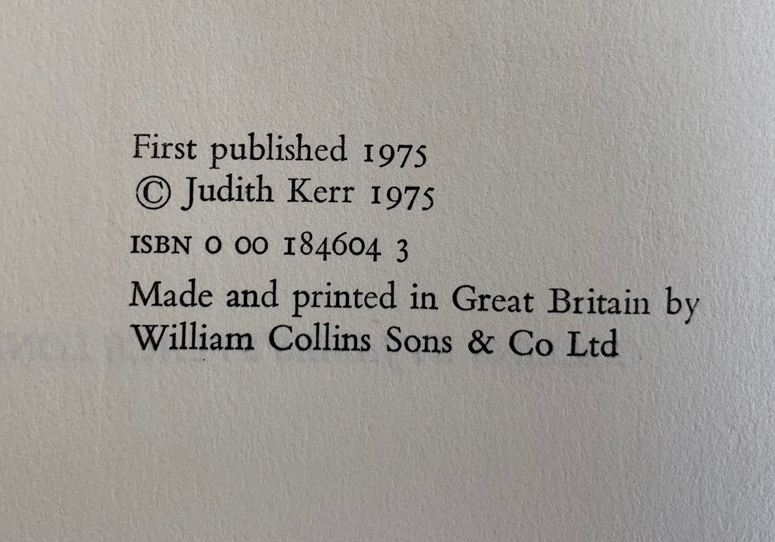 judith kerr out of the hitler time trilogy pink rabbit other way small person first editions img 8773