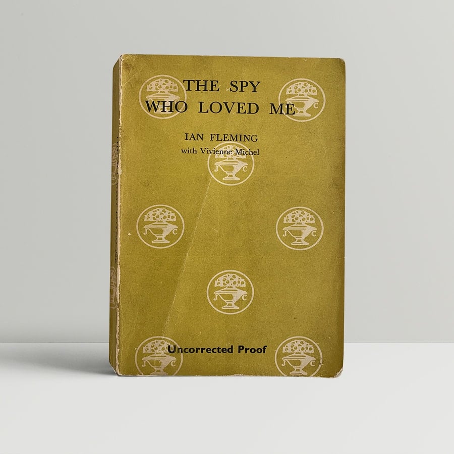 ian fleming the spy who loved me uncorrected proof copy 1962