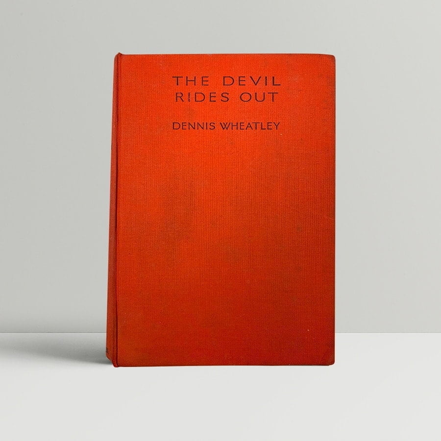 dennis wheatley the devil rides out signed and inscribed by the author