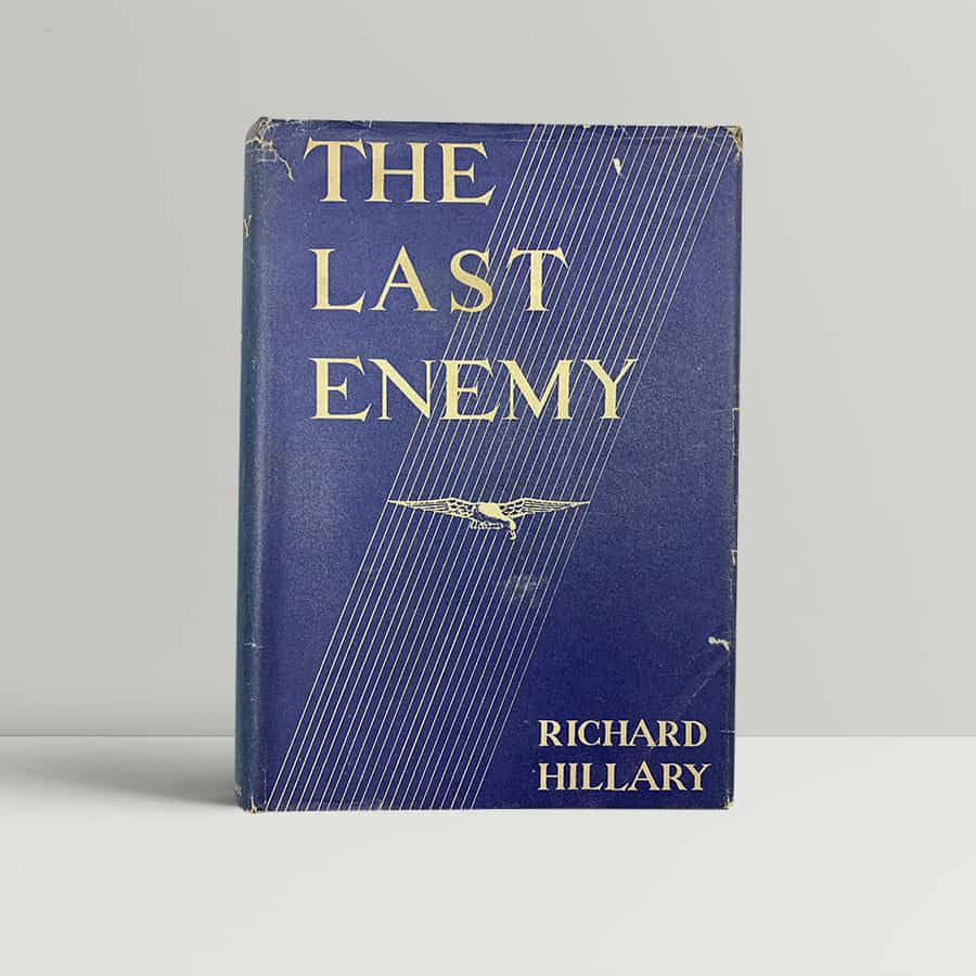 richard hillary the last enemy first uk edition 1942 2
