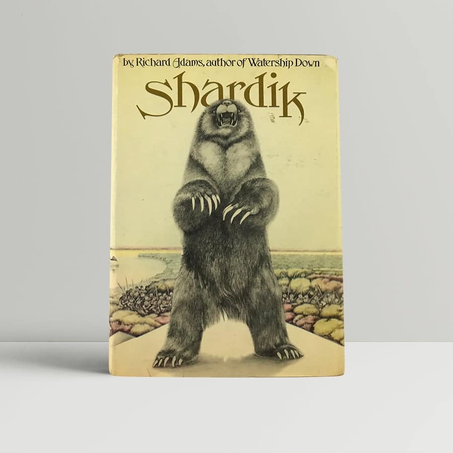 richard adams shardik first uk edition 1974 signed