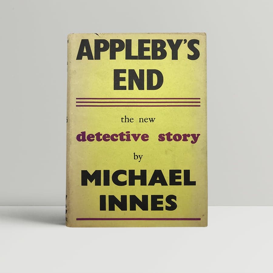 innes michael applebys end first uk edition 1945