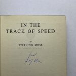 stirling moss in the track of speed signed 2