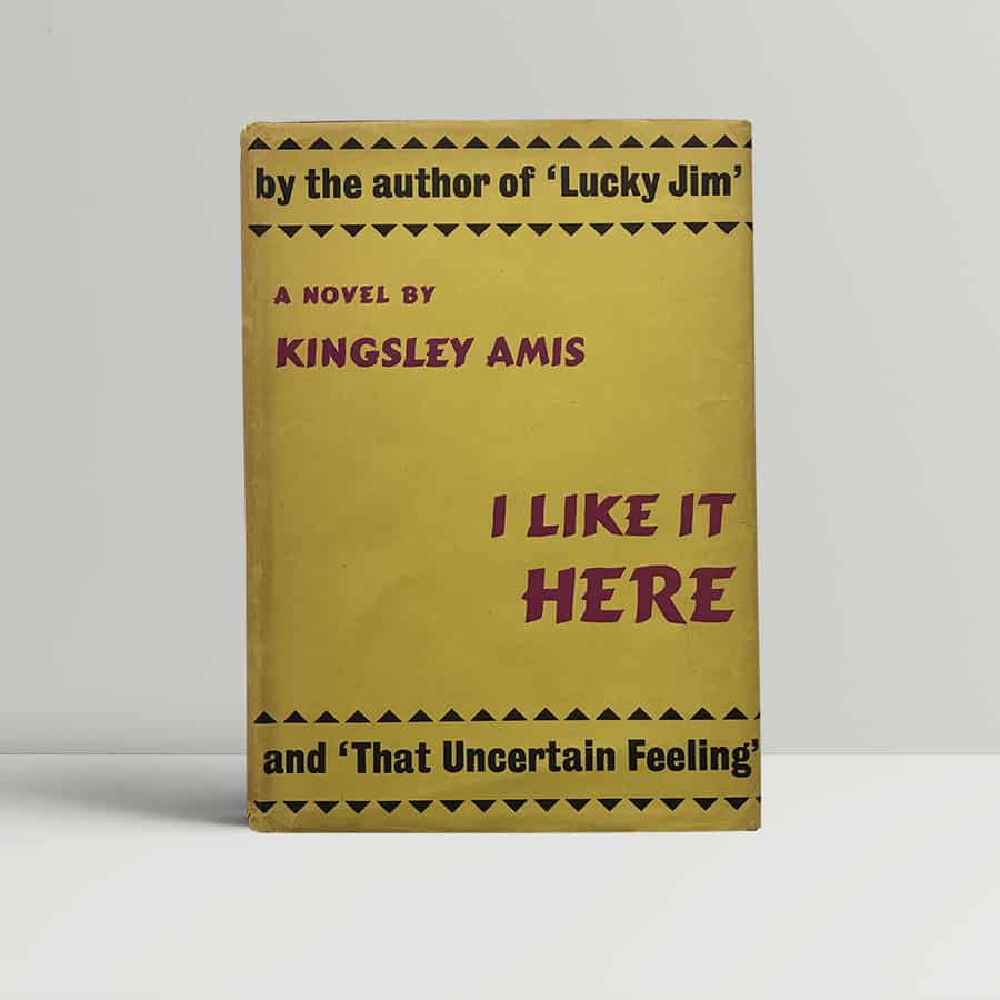 kingsley amis i like it here 1st ed1