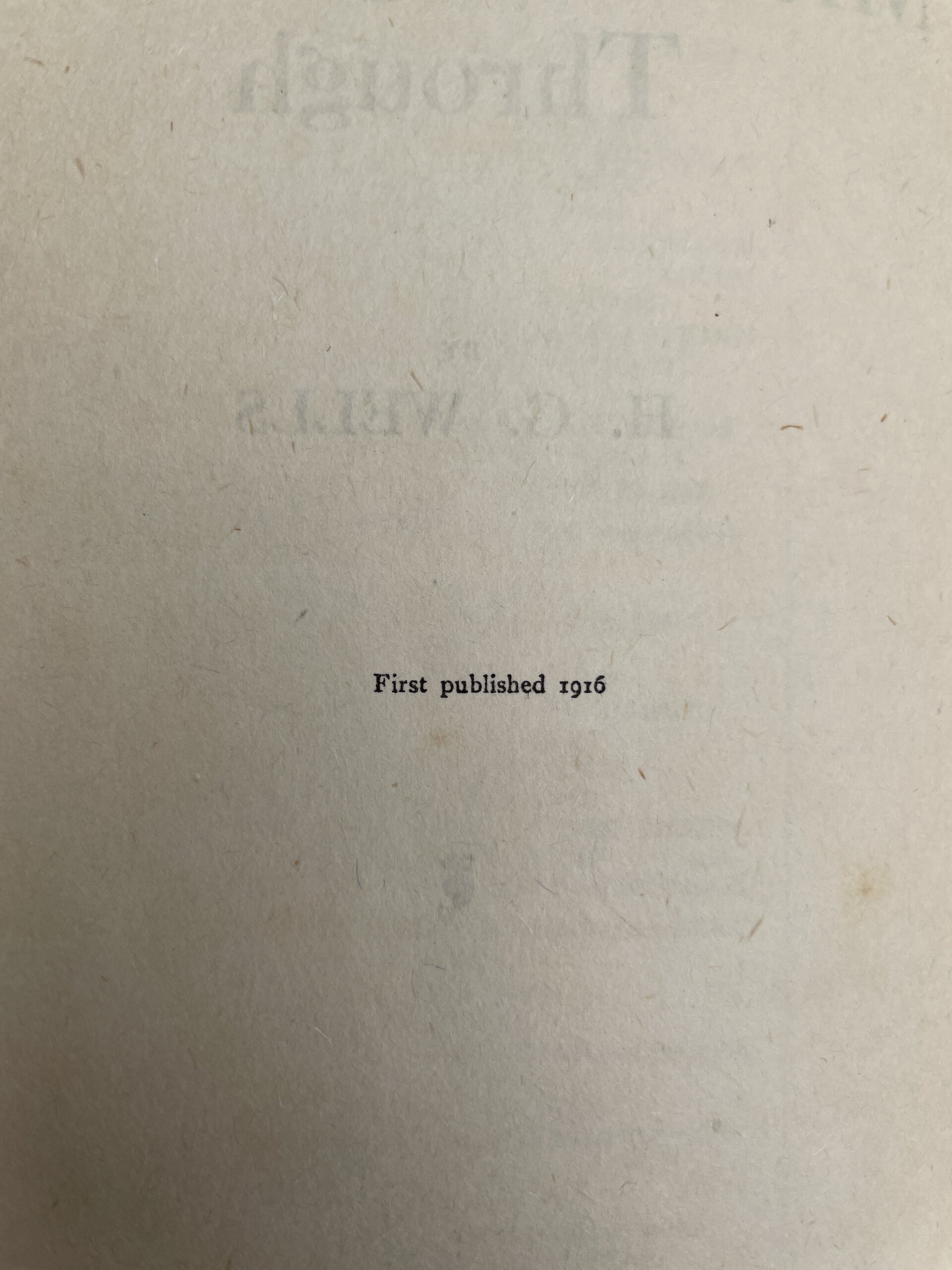 hg wells mr britling sees it through first ed2
