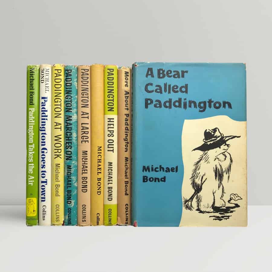 michael bond signed paddington set1