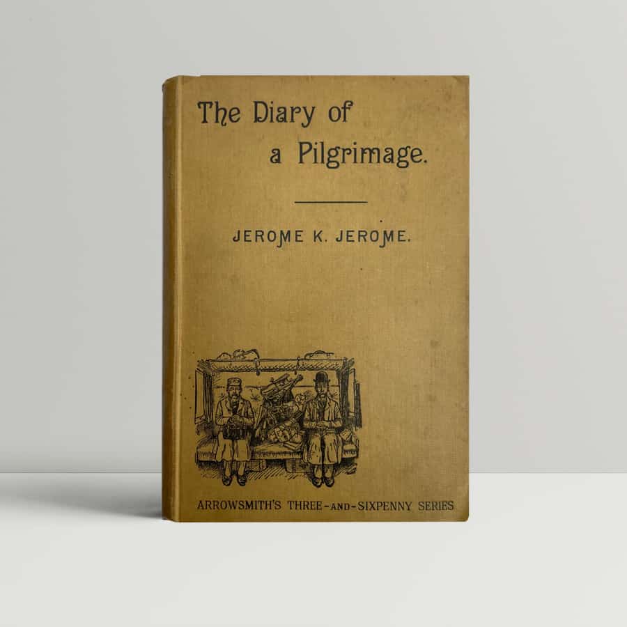 jerome k jerome the diary of a pilgrimage first edition 65 1
