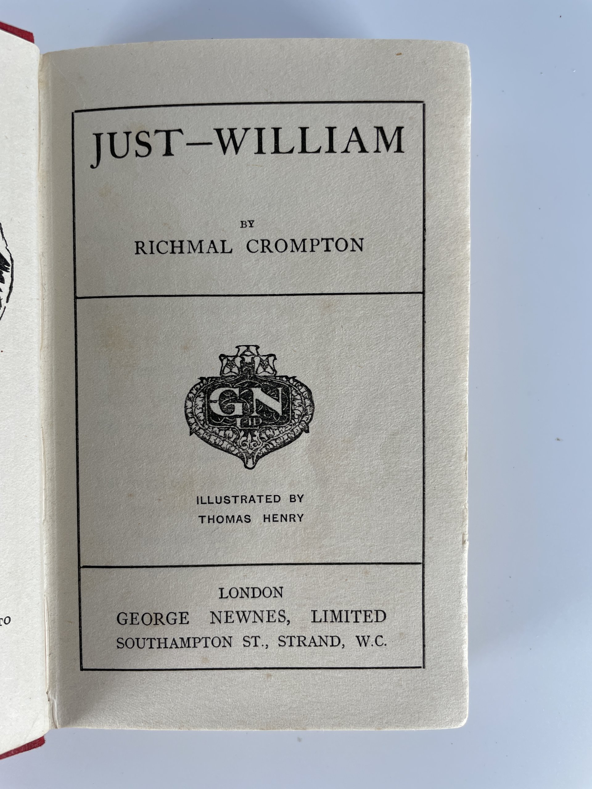 richmal crompton just william first ed2