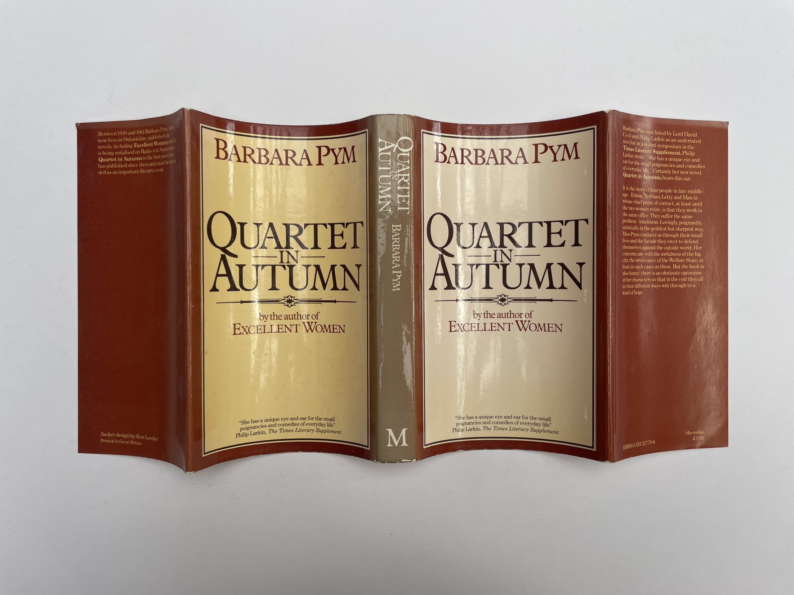 Barbara Pym - Quartet in Autumn - First UK Edition 1977 - Image 4
