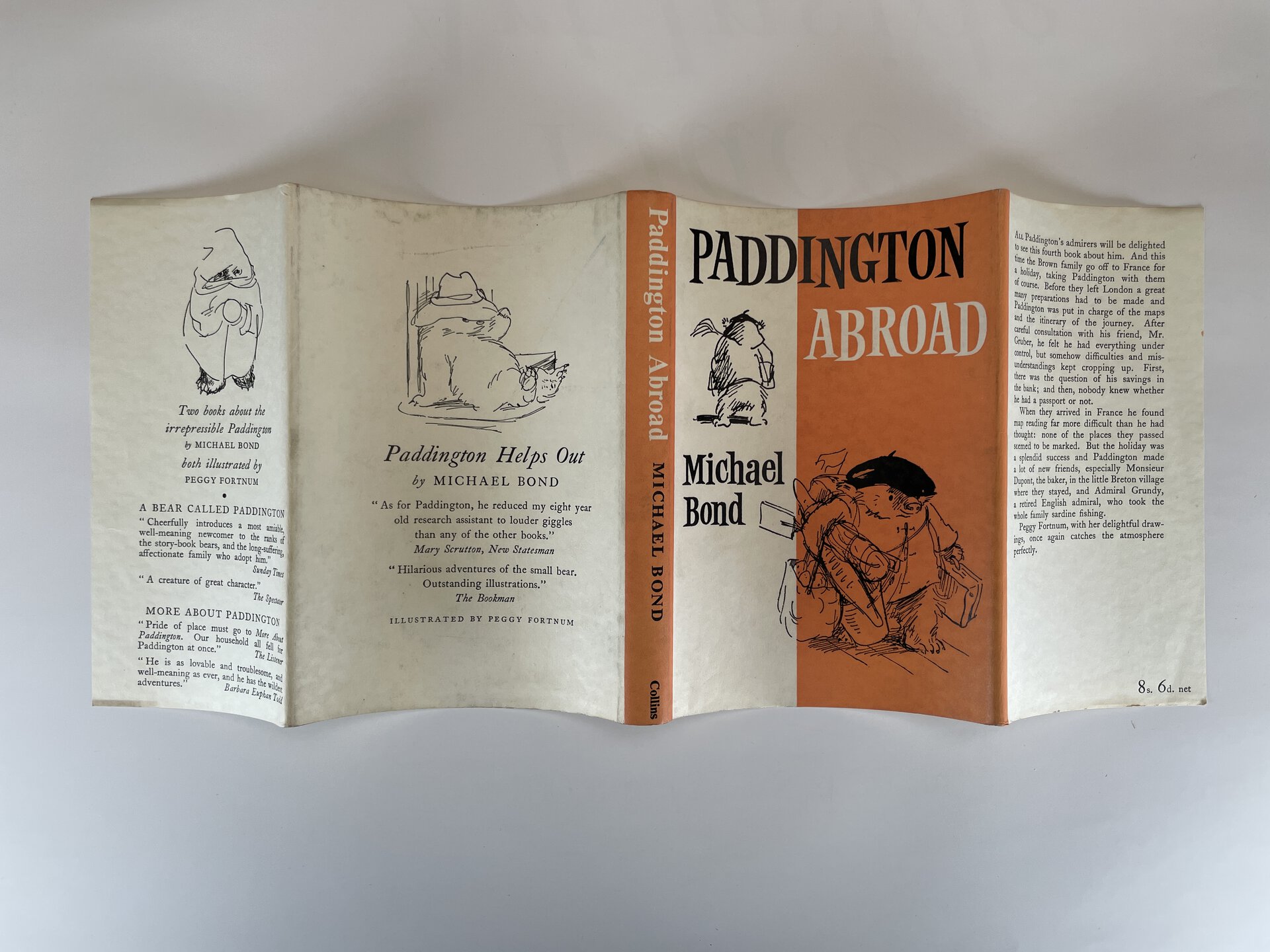 michael bond paddington abroad first ed4