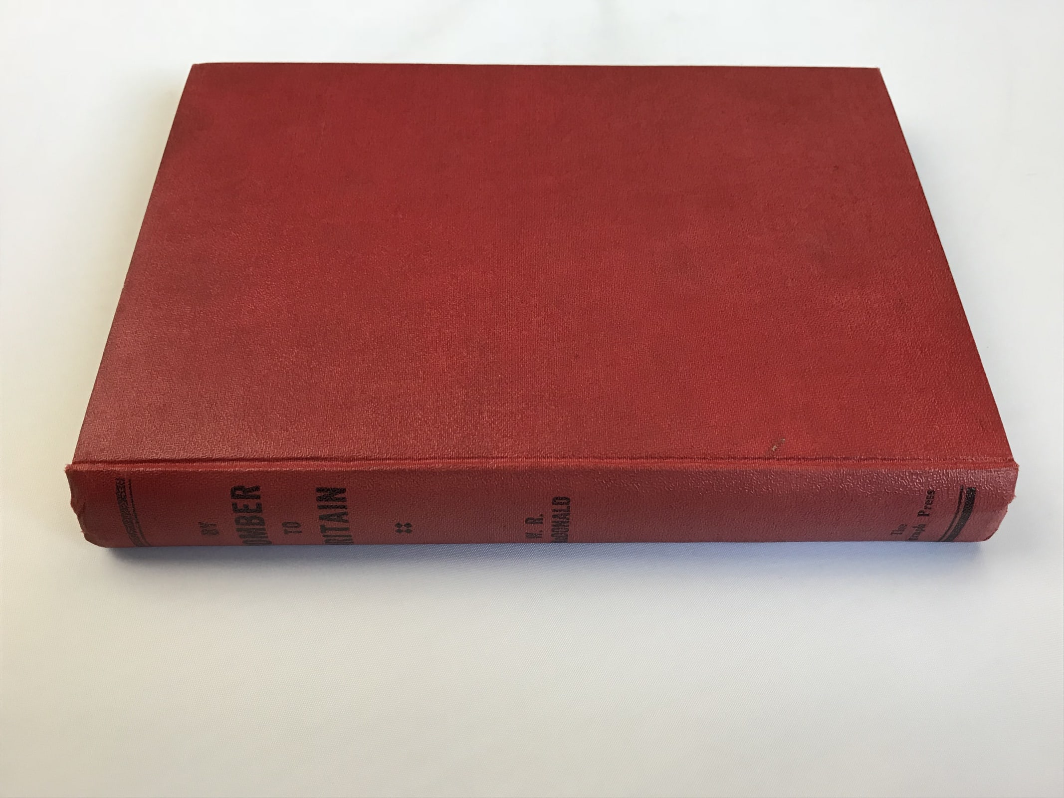 wrm mcdonald by bomber to britain signed first edition3