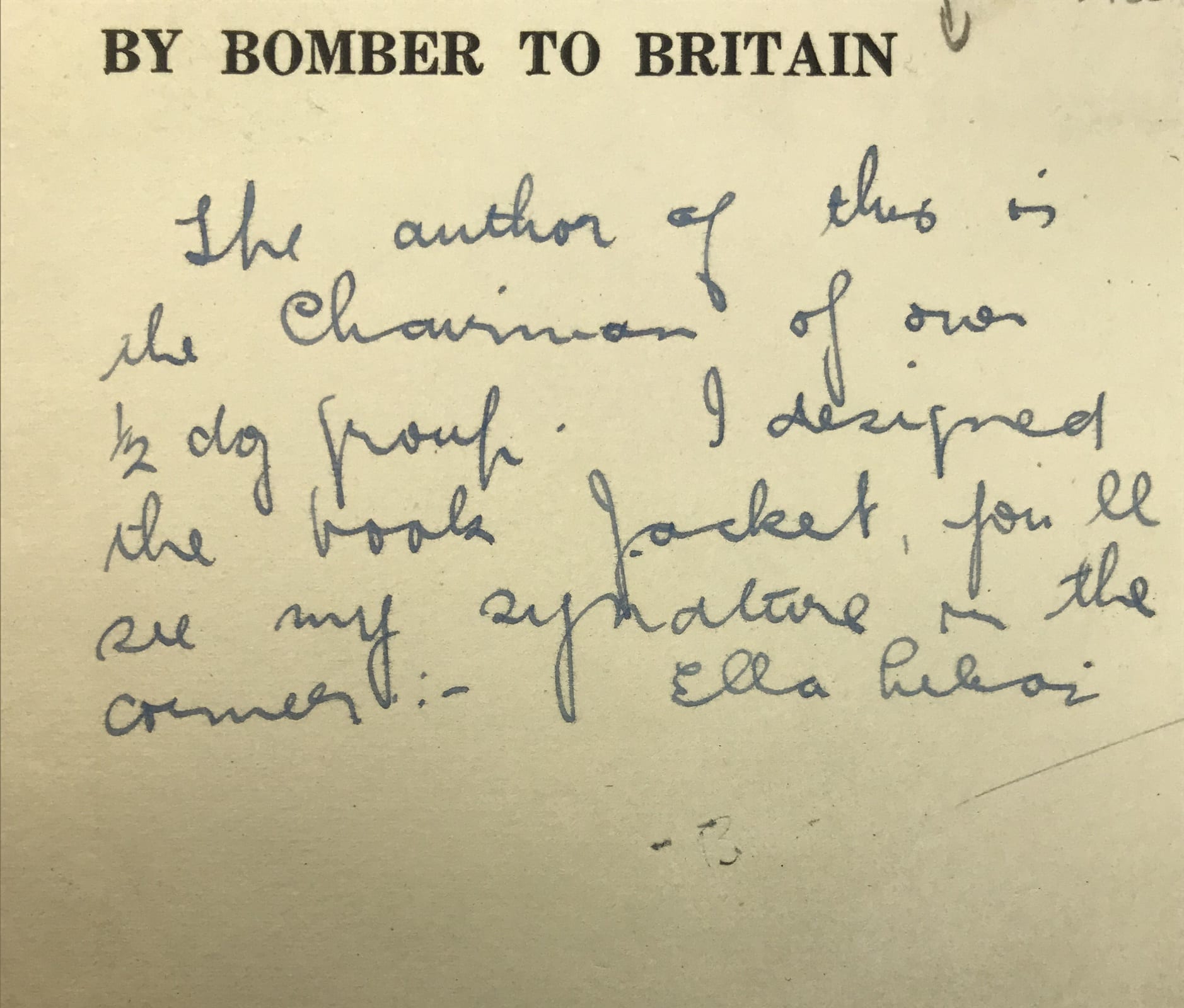 wrm mcdonald by bomber to britain signed first edition2