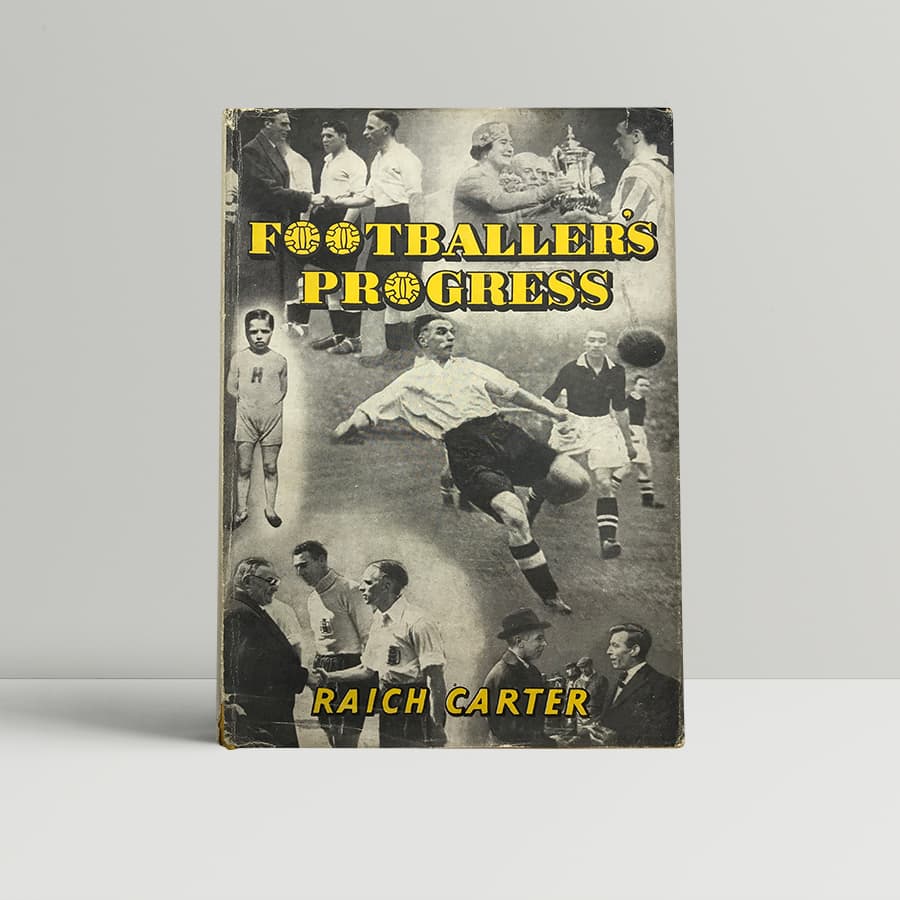 raich carter footballers progress signed first edition1