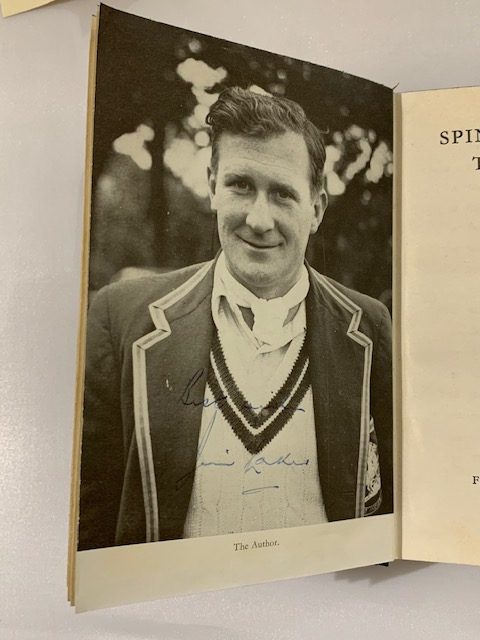 jim laker spinning round the world signed first edition4