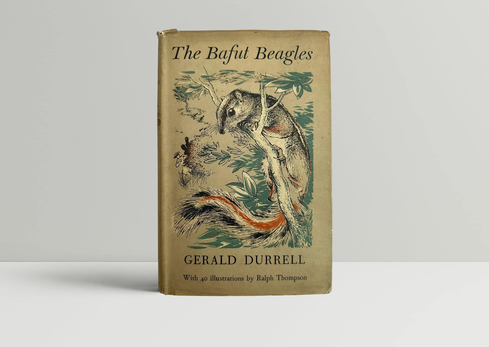 Bafut Beagles - Gerald Durrell - First Edition - SIGNED and Illustrated