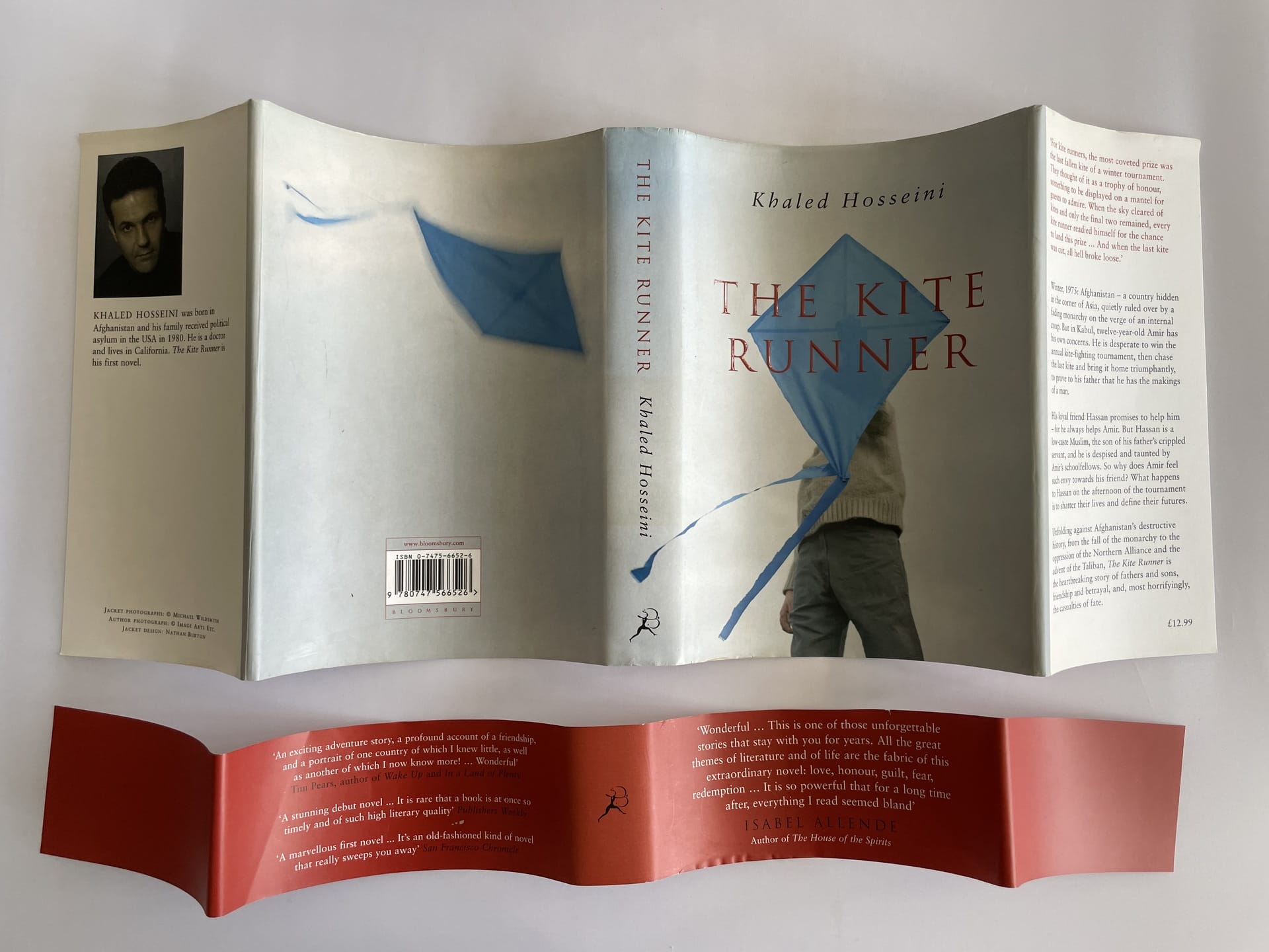 khaled hosseini the kite runner first edition with band4