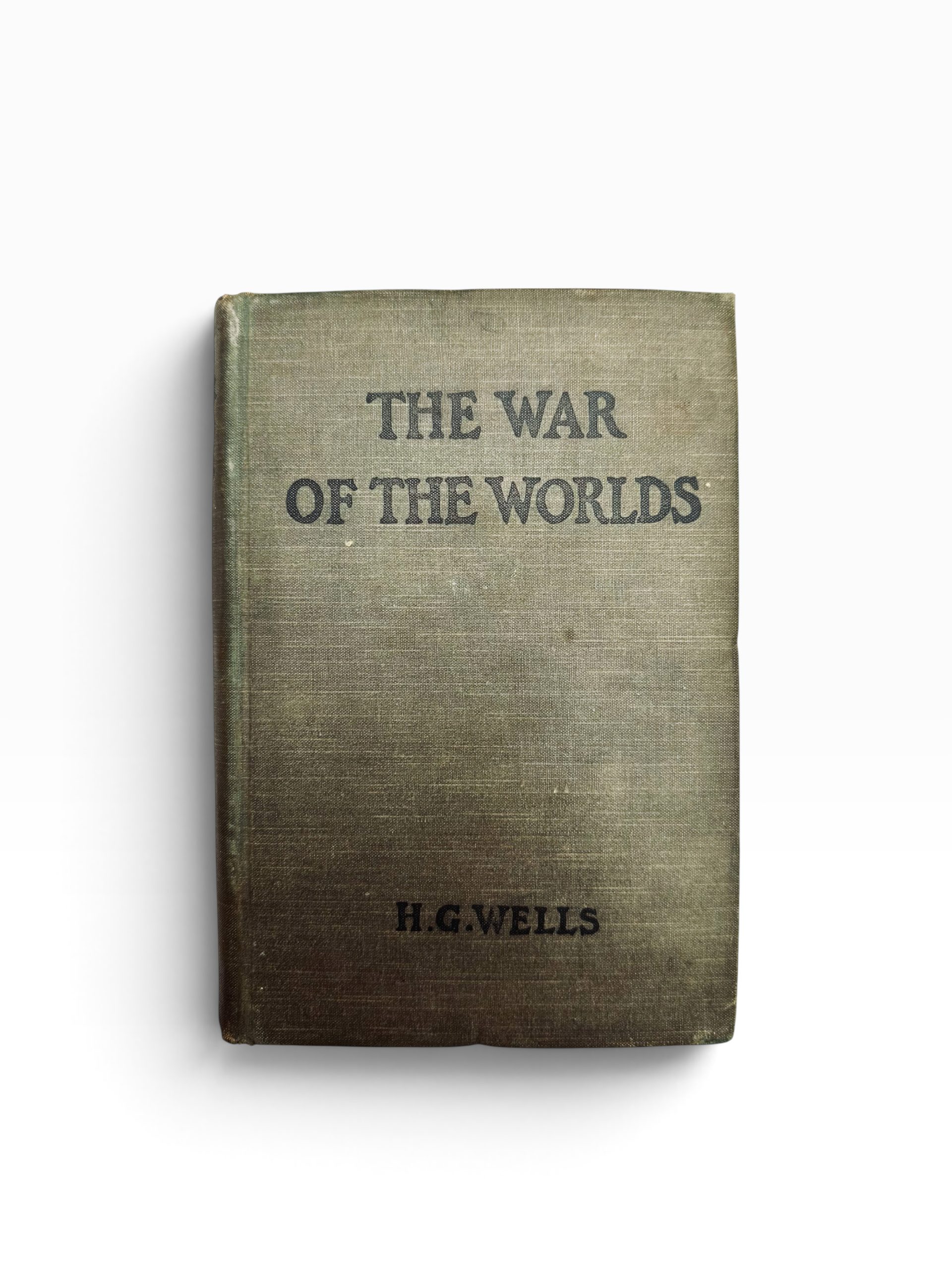 H.G. Wells - War of the Worlds - First UK Edition 1898